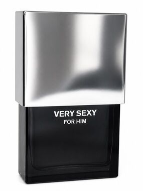 Victoria's Secret Very Sexy For Him — Black & Silver Bottle